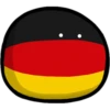 Countryballs sticker Germany Swz Aus 19