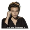 so..the weather?