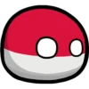 Countryballs stickers Poland 5