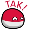 Countryballs stickers Poland 6