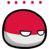 Countryballs stickers Poland 8