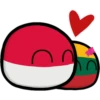 Countryballs stickers Poland 10