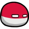 Countryballs stickers Poland 11