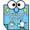 น
Te felicito por tu
esfuerzo!
ROT TONT
editiones
#stickers
By Lita