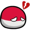 Countryballs stickers Poland 15