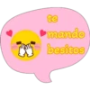 te
mando
besitos