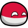 Countryballs stickers Poland 17