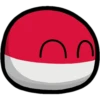 Countryballs stickers Poland 19