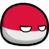 Countryballs stickers Poland 22