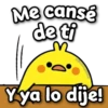 Se tenía que decir y Lo dije - Giseelove @wastick_maydroid 22