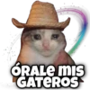 ÓRALE MIS
GATEROS