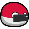 Countryballs stickers Poland 25