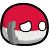 Countryballs stickers Poland 27