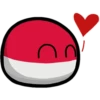 Countryballs stickers Poland 28