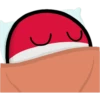 Countryballs stickers Poland 29