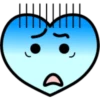 Corazón  ️ expresión emoji 9