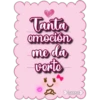Tanta
emoción
me da
verte
Lorena