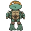 TORTUGAS NINJA BLANCA AT 11