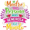 Madre
Persona
MAS
GENEROSA
Muide