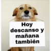 Hoy
descanso y
mañana
también