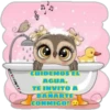 0*1-1 chinal E
CO
CUIDEMOS EL
AGUA.
TE INVITO A
BANARTET
CONMIGO! →