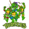 TORTUGAS NINJA BLANCA AT 16