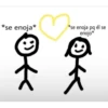 *se enoja*
С
к
*se enoja pq él se
enojo*