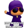 ESTOV MORADO XQ
ESTOY APENADO