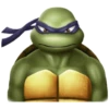 TORTUGAS NINJA BLANCA AT 28
