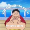 EXAGERADA
QUE
ERE !!!
NO ESTOY GORDO