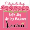 Felicidades!
Feliz dia
de las Madres
Karina