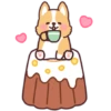 Corgi desserts 12