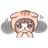 Cat Cosplay to say love u 10