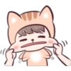 Cat Cosplay to say love u 13