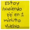 Estoy
haciendo
pipi en 1
minuto
welvo