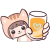 Cat Cosplay to say love u 26