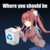 Doki Doki Literature Club! №8 9