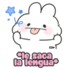 T
d
KS❤
Cle saca
la lengua