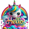 🦄Unicornio cute 3D🦄 5