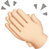 Big Hands emoji(Apple) 13