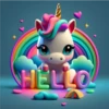🦄Unicornio cute 3D🦄 9