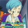 Entras a un grupo debes aportar