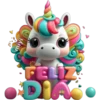 🦄Unicornio cute 3D🦄 11