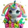 🦄Unicornio cute 3D🦄 19