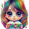 🌈Chibi 3D pelo arcoiris 🌈 27