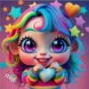 🌈Chibi 3D pelo arcoiris 🌈 28