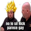 no lo sé Rick parece gay