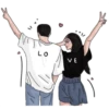 Couple Stickers 11