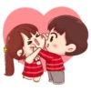 Couple Stickers 16