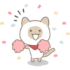 Siamese Cat Woodi by Jelly 7